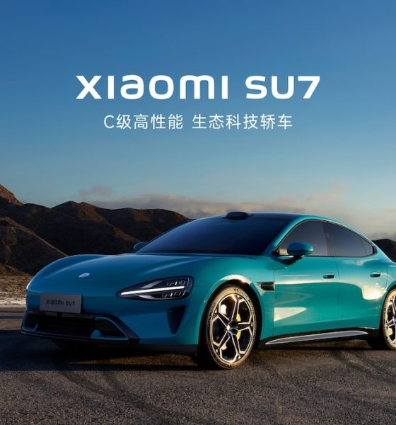 La SU7 affiche un design qui fusionne élégamment technologie et esthétique.