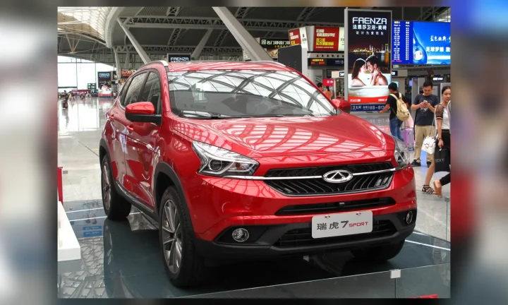 Photo réelle d’une Chery Tiggo 7 illustrant le guide d’achat belge