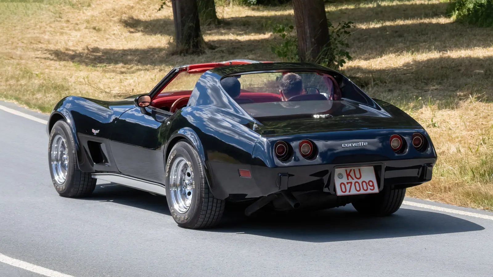 Photo réelle d’une Chevrolet Corvette illustrant le guide d’achat belge