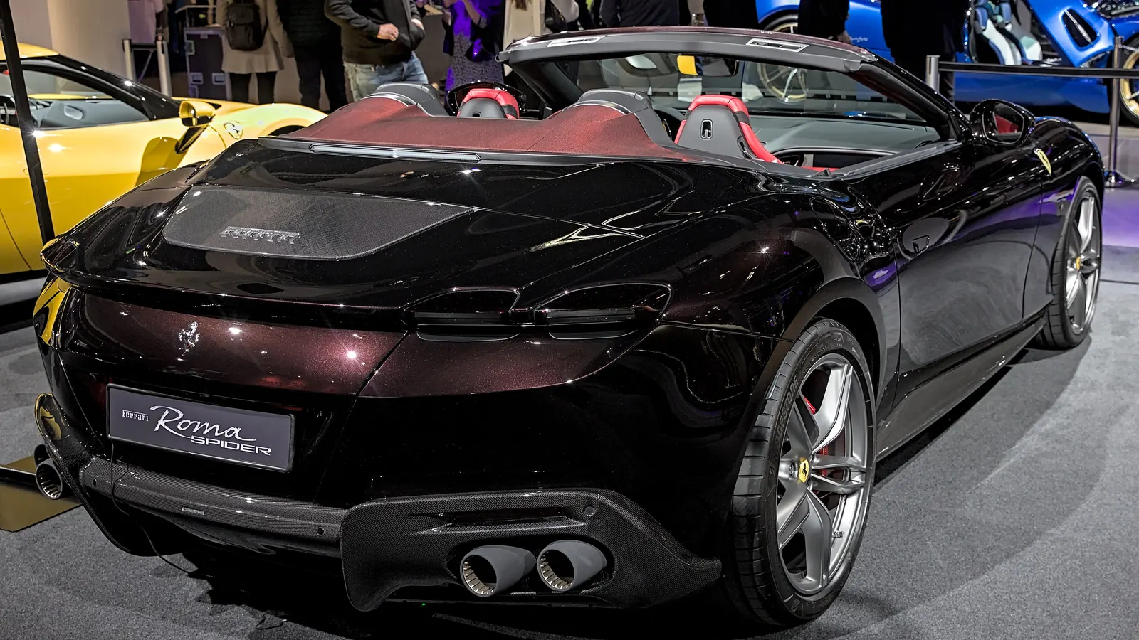 Photo réelle d’une Ferrari Roma illustrant le guide d’achat belge