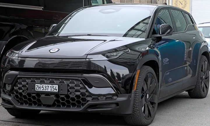 Photo réelle d’une Fisker Ocean illustrant le guide d’achat belge