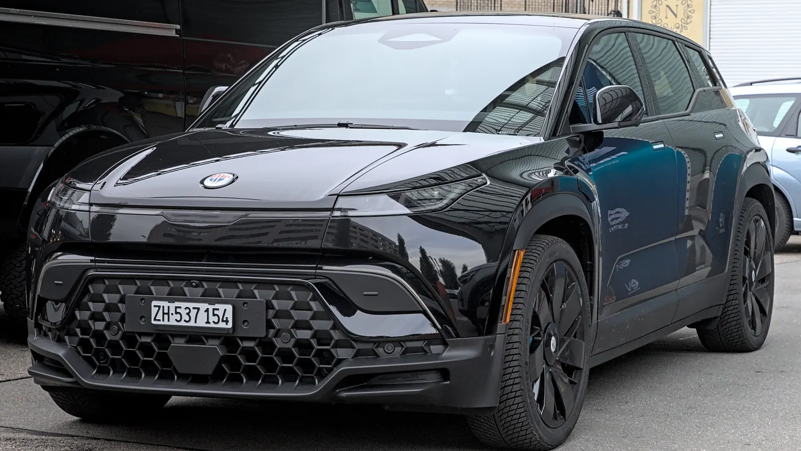 Photo réelle d’une Fisker Ocean illustrant le guide d’achat belge