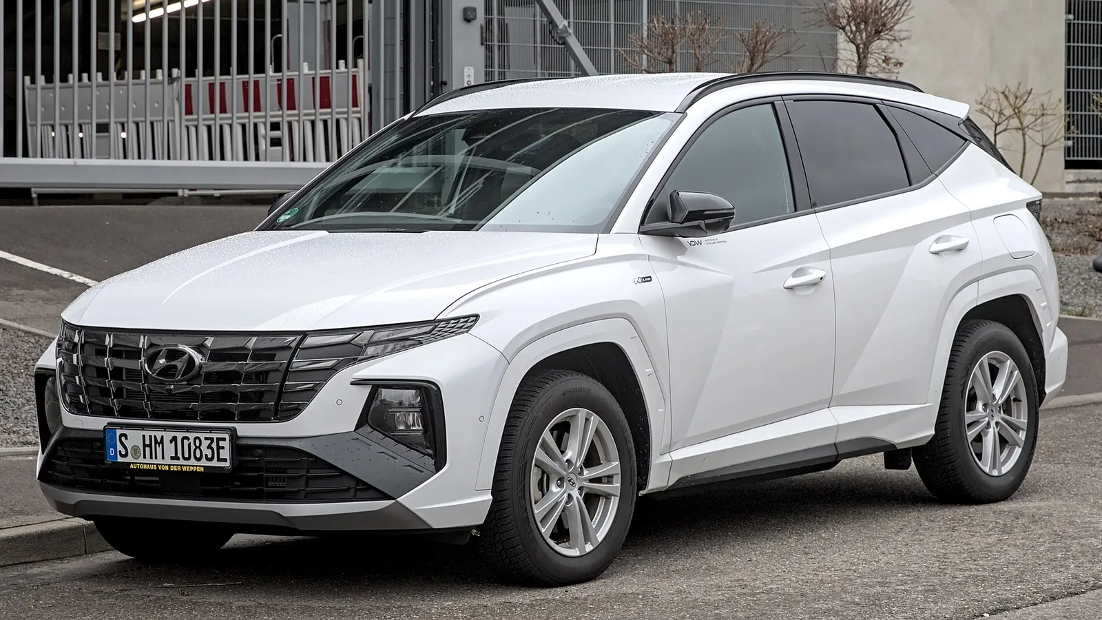 Photo réelle du modèle Hyundai Tucson en extérieur