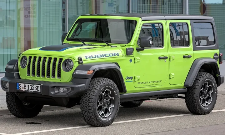 Photo réelle d’une Jeep Wrangler illustrant le guide d’achat belge