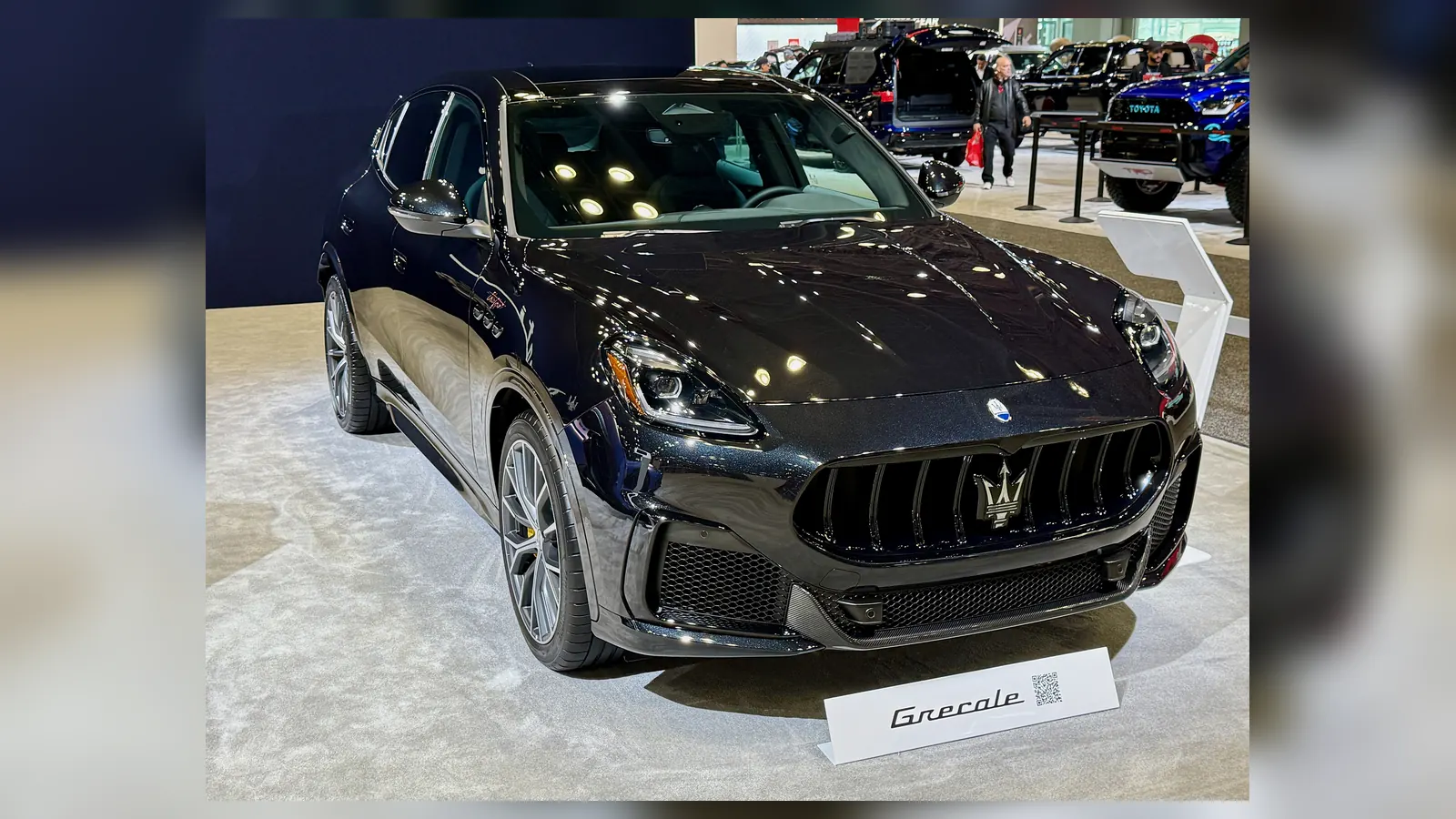 Photo réelle d’une Maserati Grecale illustrant le guide d’achat belge