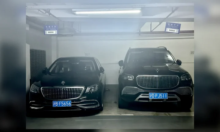 Photo réelle d’une Maybach Classe S illustrant le guide d’achat belge