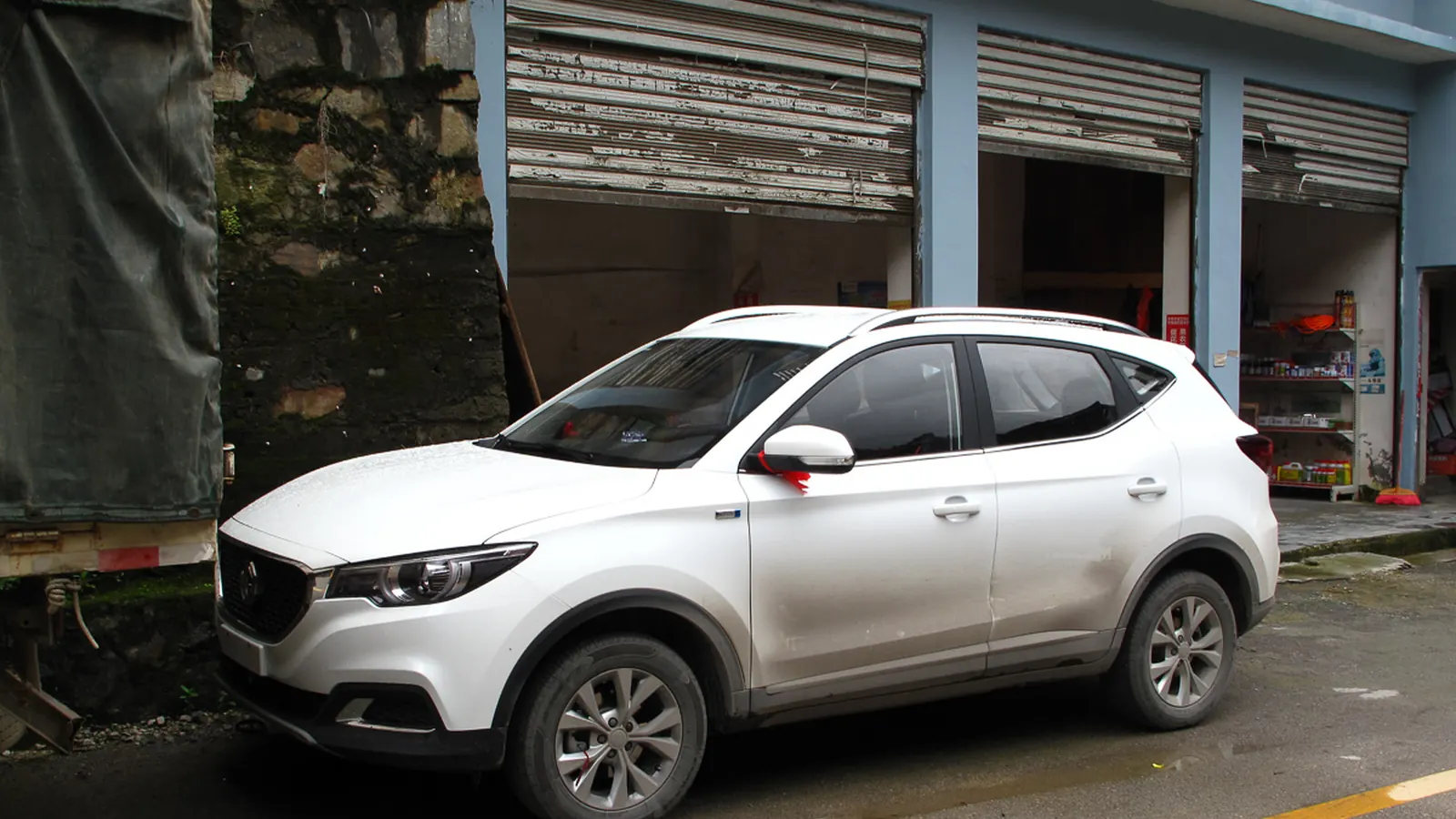 Photo réelle d’une MG ZS illustrant le guide d’achat belge