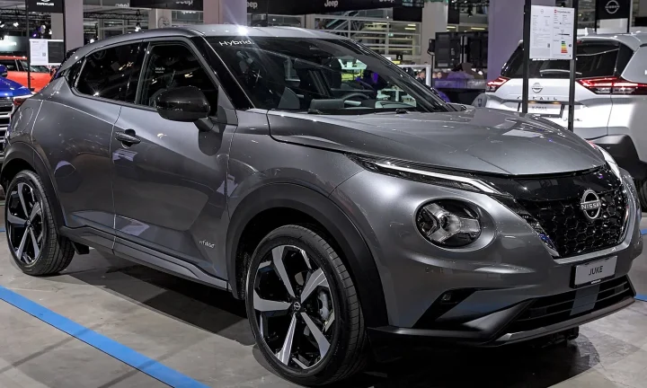 Photo réelle du modèle Nissan Juke en extérieur
