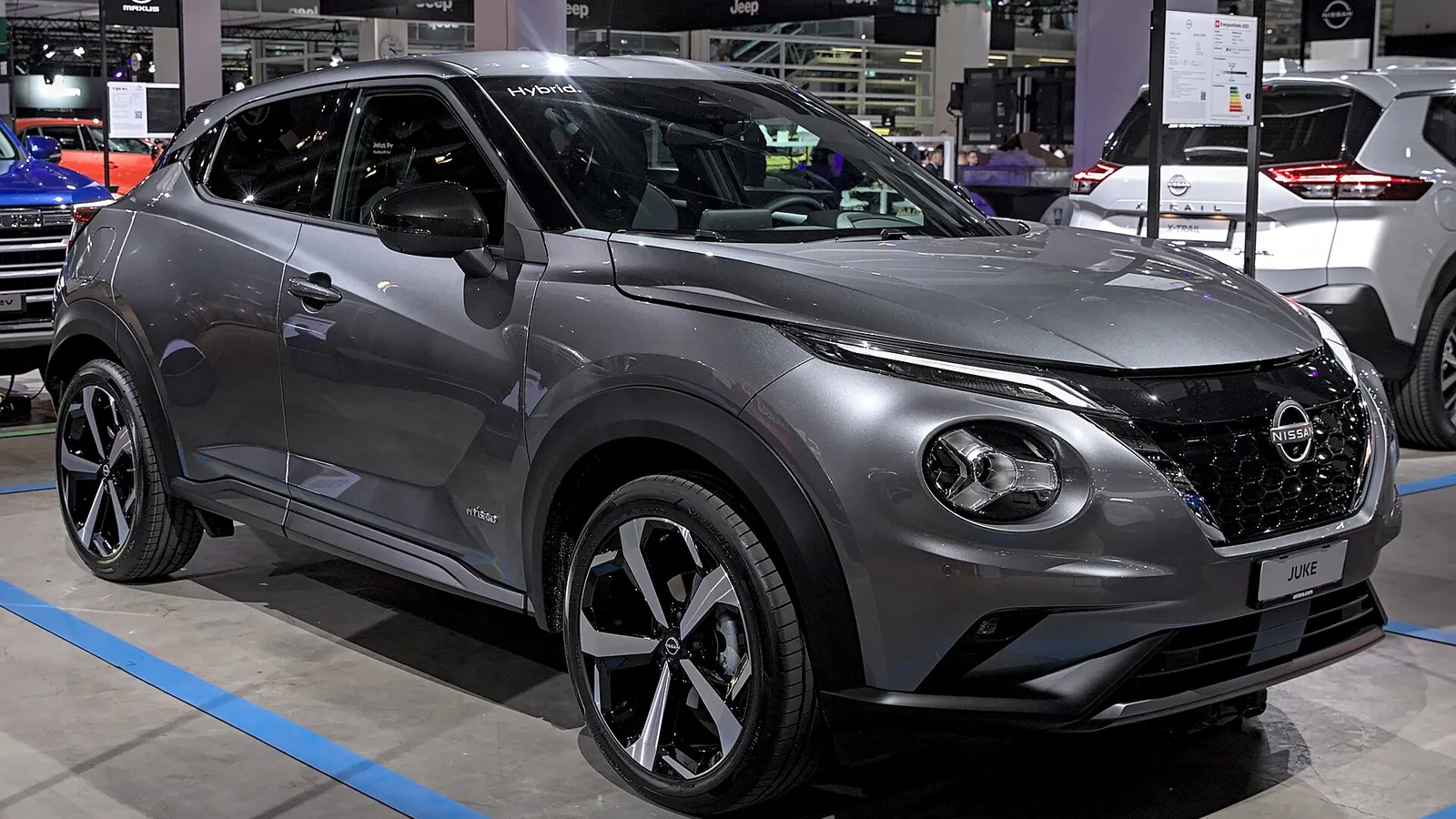 Photo réelle du modèle Nissan Juke en extérieur