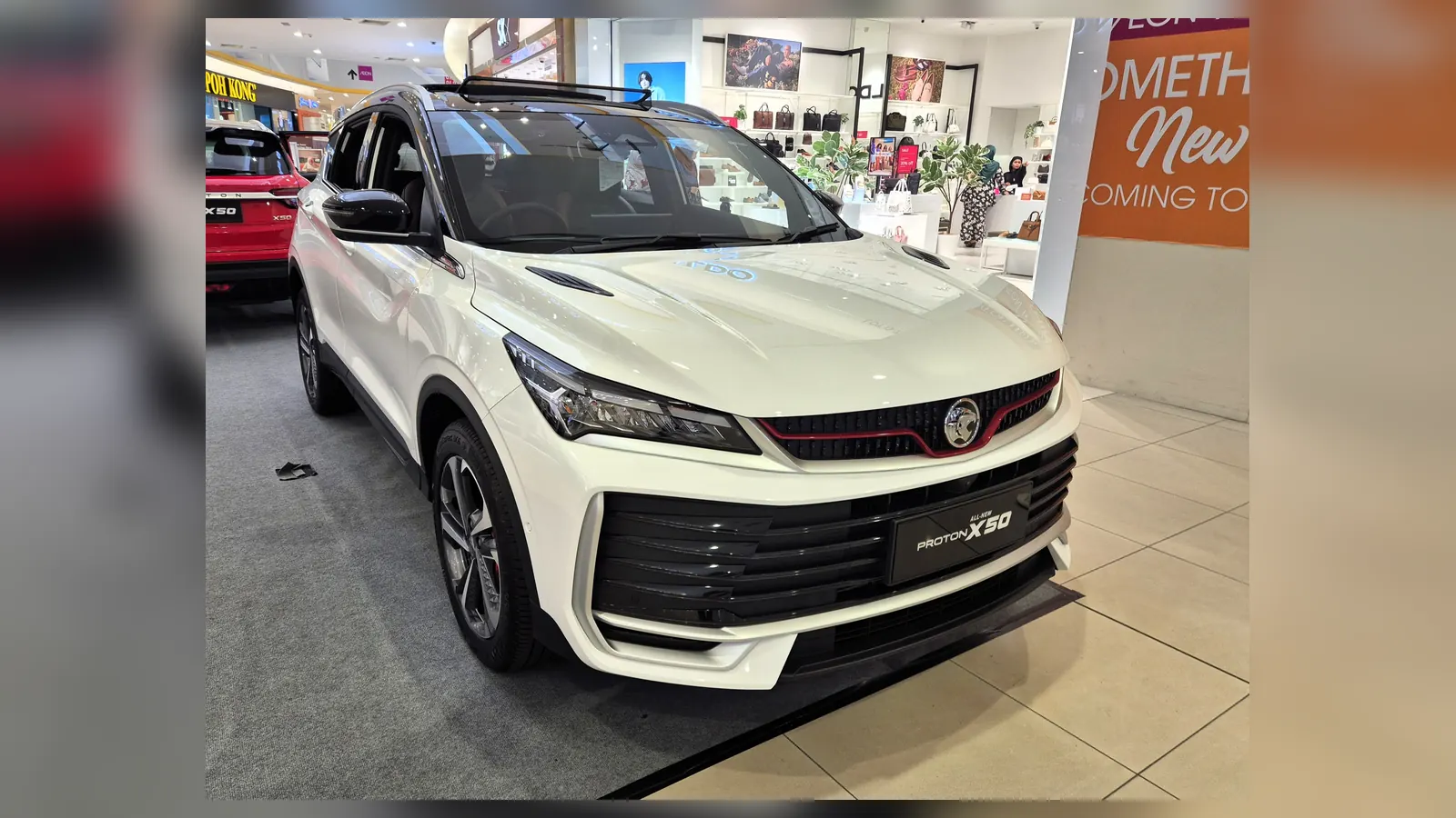 Photo réelle d’une Proton X50 illustrant le guide d’achat belge