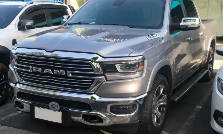 Photo réelle d’une RAM 1500 illustrant le guide d’achat belge