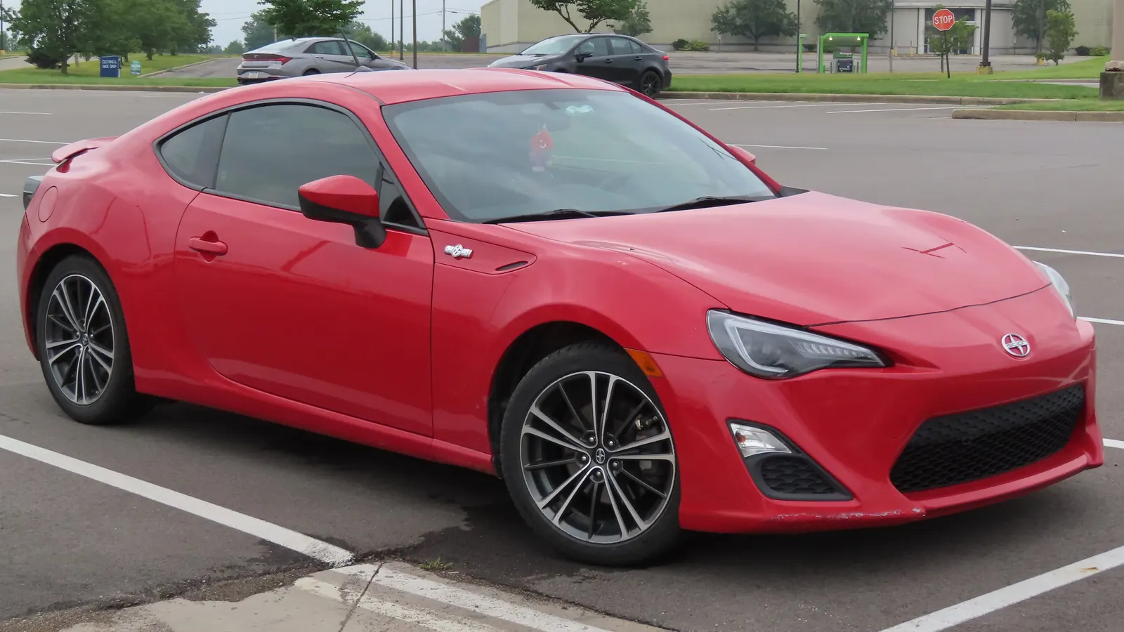 Photo réelle d’une Scion FR-S illustrant le guide d’achat belge