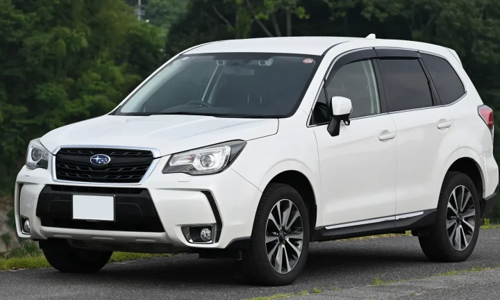 Photo réelle d’une Subaru Forester illustrant le guide d’achat belge