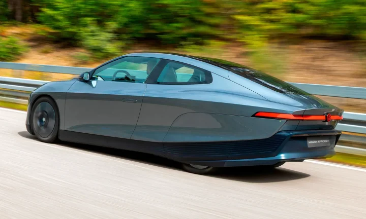 Volkswagen Mission Efficiency profil aérodynamique sur route