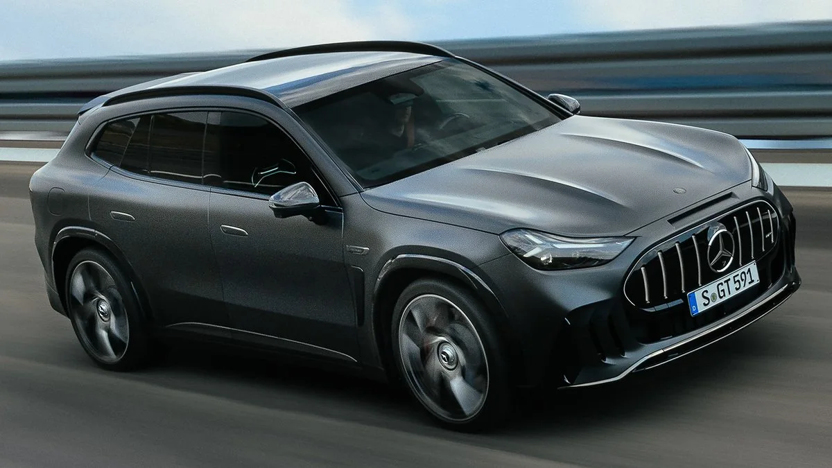 Mercedes-AMG GT SUV électrique, photographie officielle de présentation