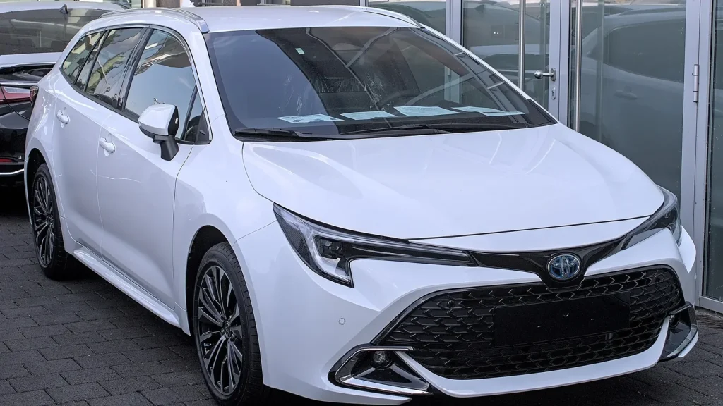 Toyota Corolla Touring Sports Hybrid d’archive, hors édition anniversaire